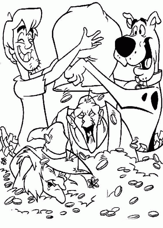 Desenho de Scooby-Doo para imprimir