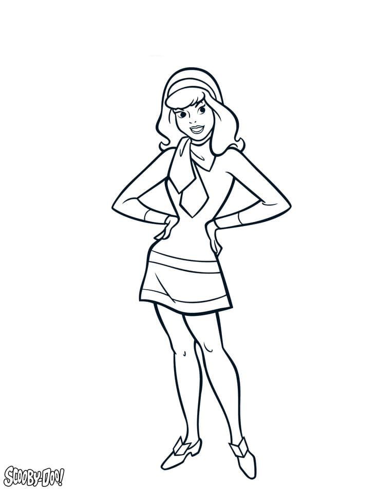 Desenho de Scooby-Doo para imprimir