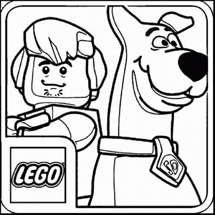 Desenho de Scooby-Doo para imprimir
