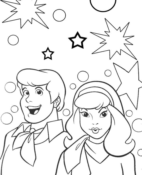 Desenho de Scooby-Doo para imprimir
