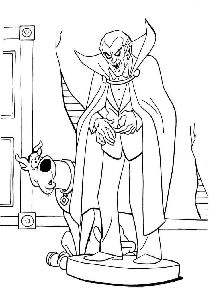 Desenho de Scooby-Doo para imprimir