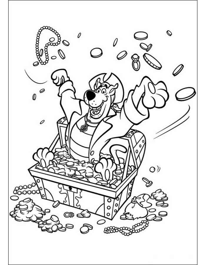 Desenho de Scooby-Doo para imprimir