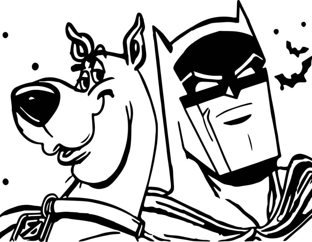 Desenho de Scooby-Doo para imprimir