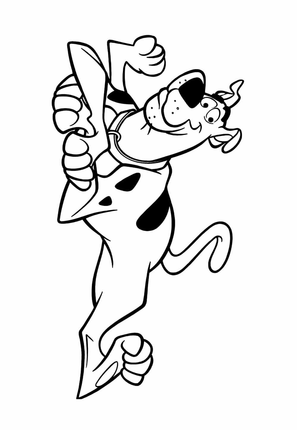 Desenho de Scooby-Doo para imprimir