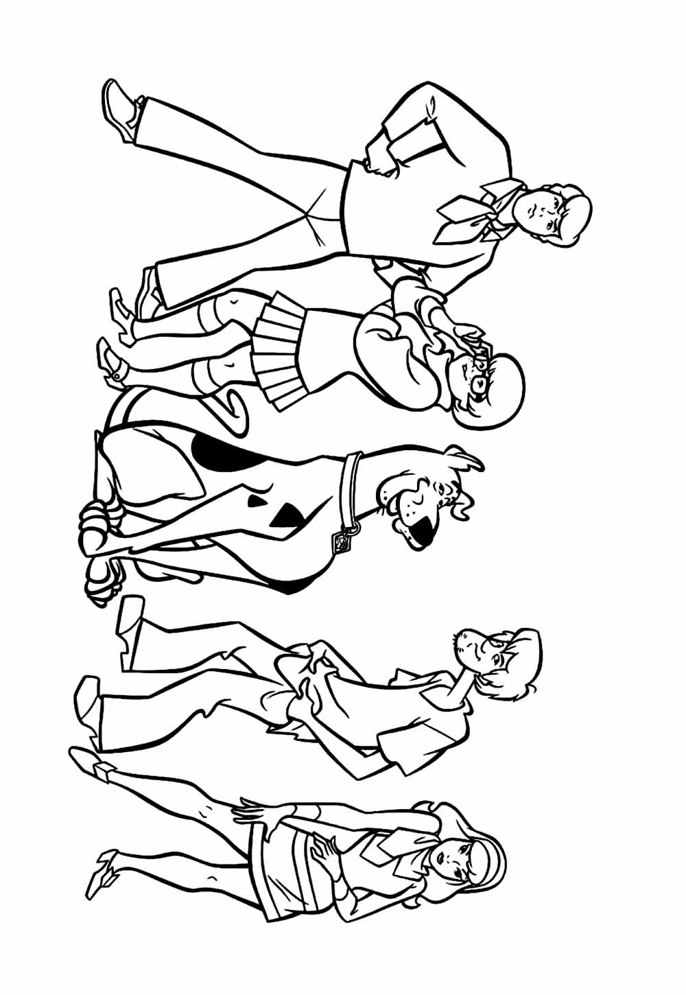 Desenho de Scooby-Doo para imprimir