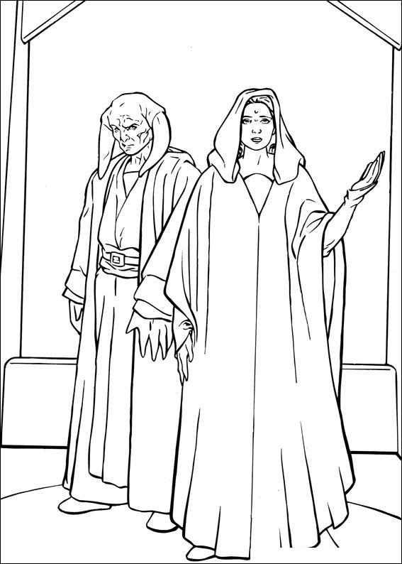 Desenho de Star Wars para imprimir
