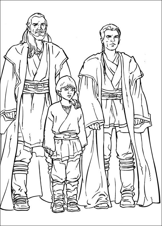 Desenho de Star Wars para imprimir