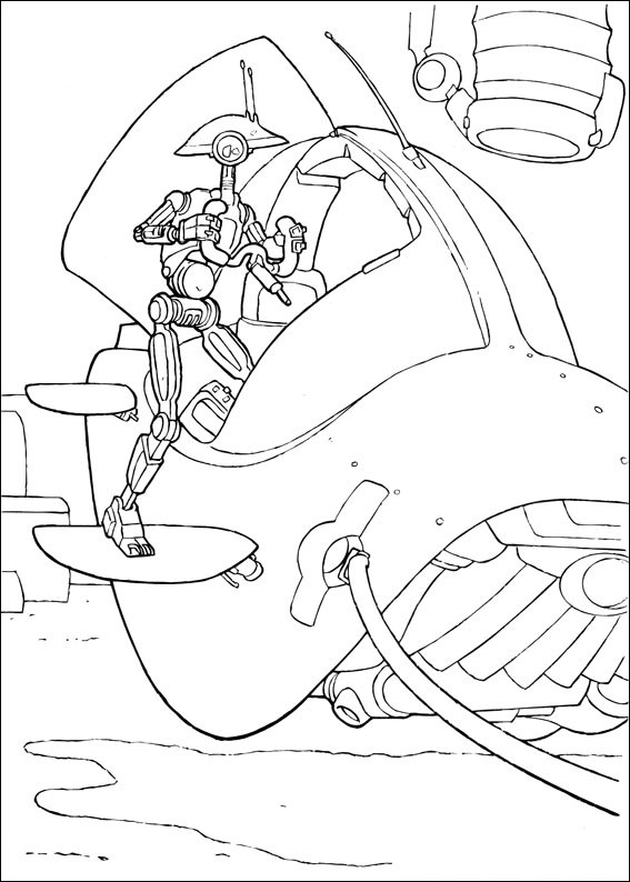 Desenho de Star Wars para imprimir