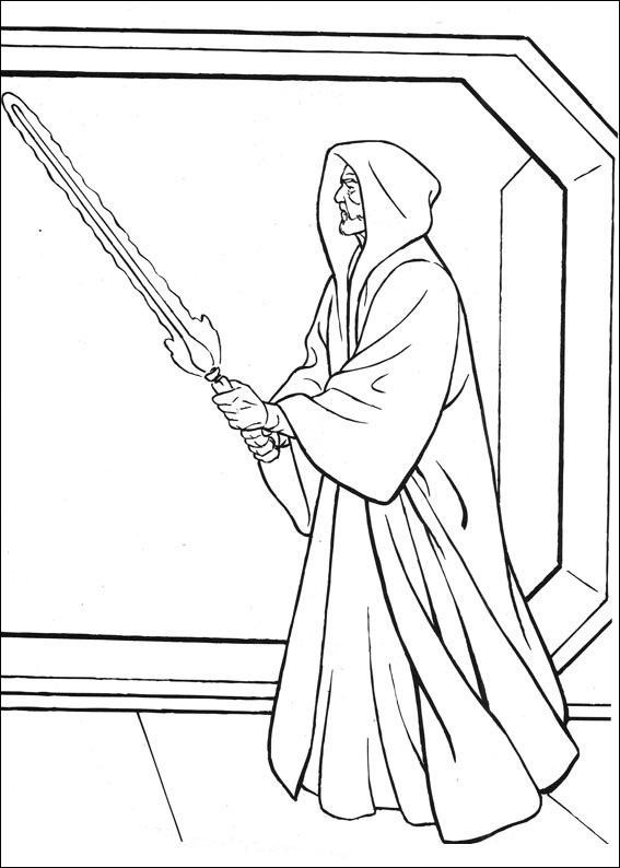 Desenho de Star Wars para imprimir