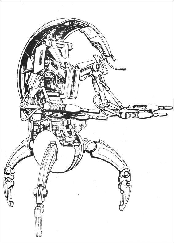 Desenho de Star Wars para imprimir