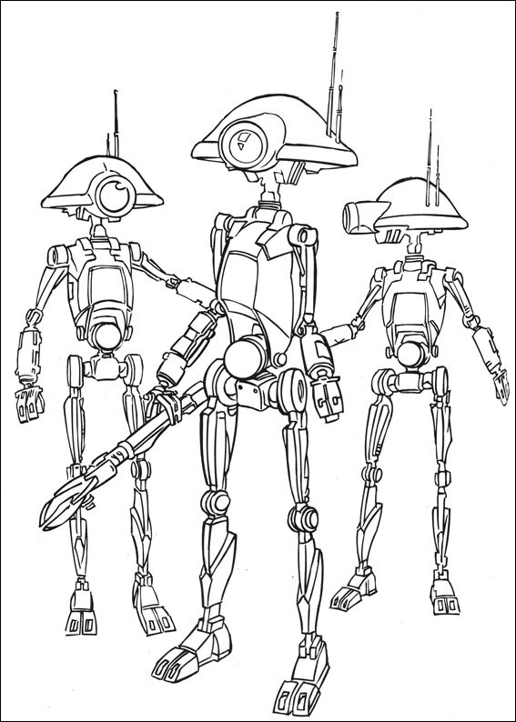 Desenho de Star Wars para imprimir