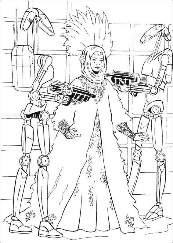 Desenho de Star Wars para imprimir