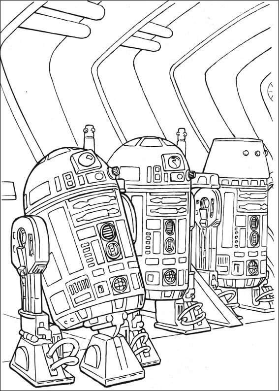 Desenho de Star Wars para imprimir