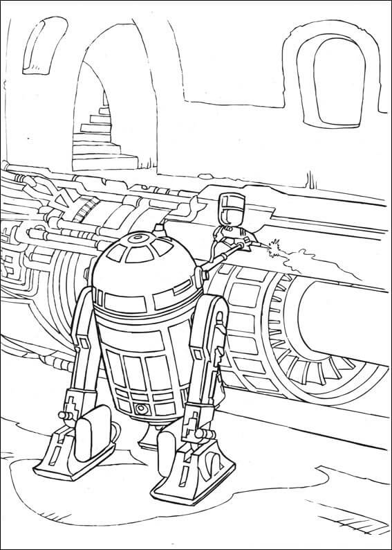 Desenho de Star Wars para imprimir