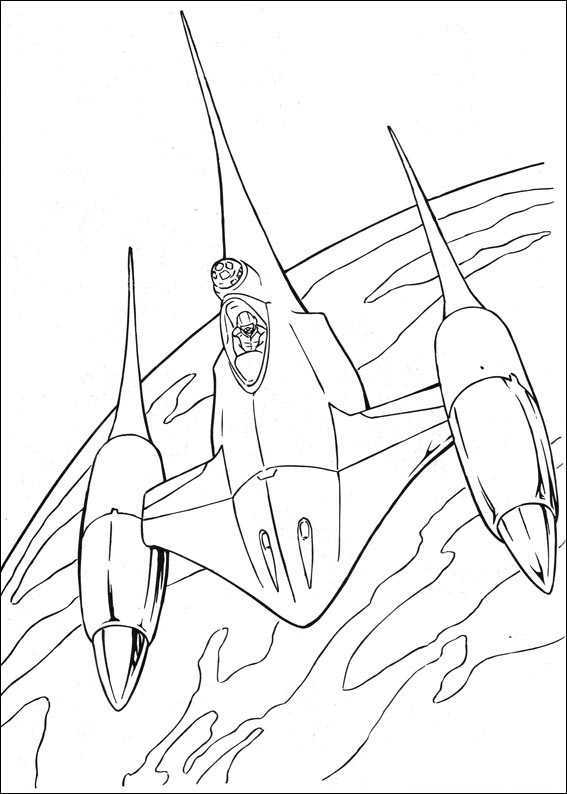 Desenho de Star Wars para imprimir