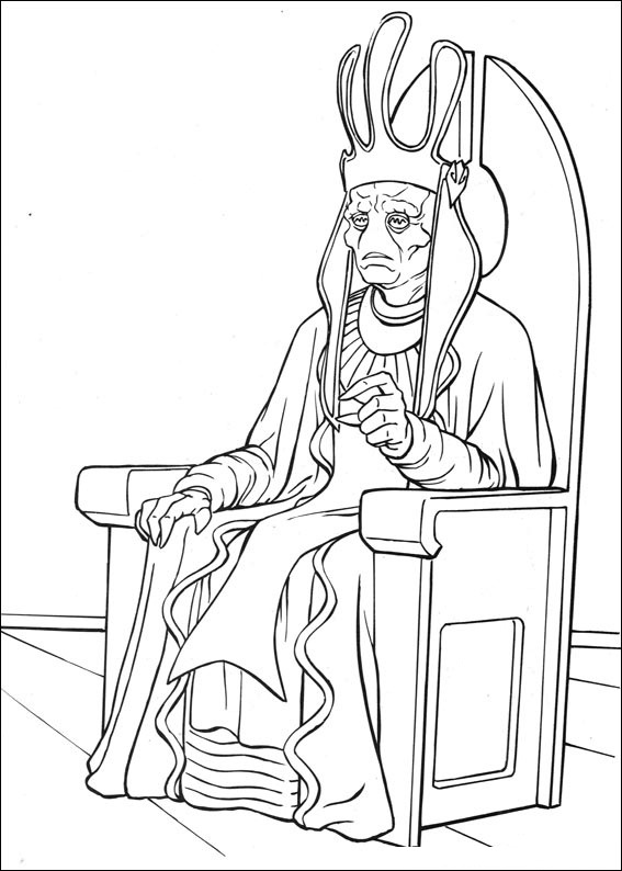 Desenho de Star Wars para imprimir