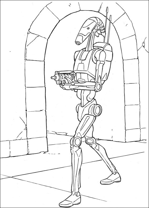 Desenho de Star Wars para imprimir