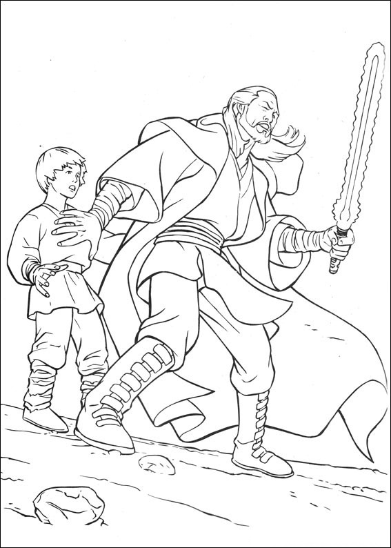 Desenho de Star Wars para imprimir