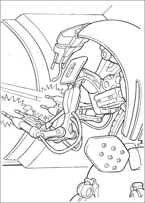 Desenho de Star Wars para imprimir