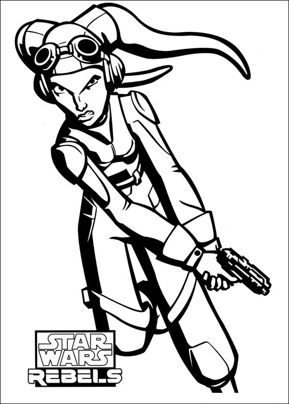Desenho de Star Wars para imprimir