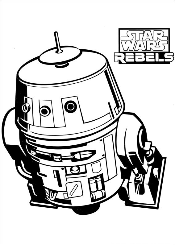 Desenho de Star Wars para imprimir