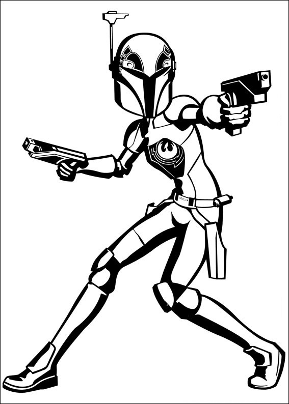 Desenho de Star Wars para imprimir