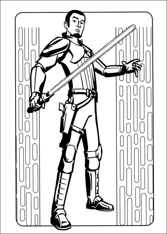 Desenho de Star Wars para imprimir