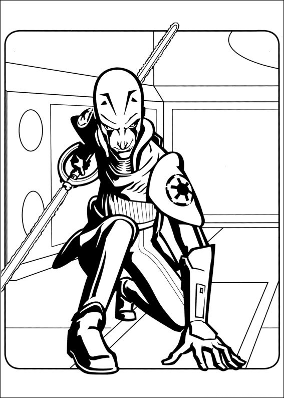 Desenho de Star Wars para imprimir