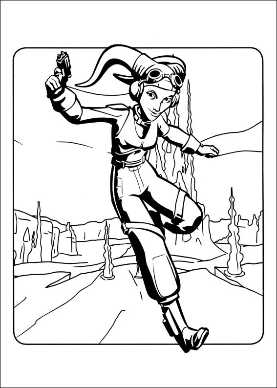 Desenho de Star Wars para imprimir