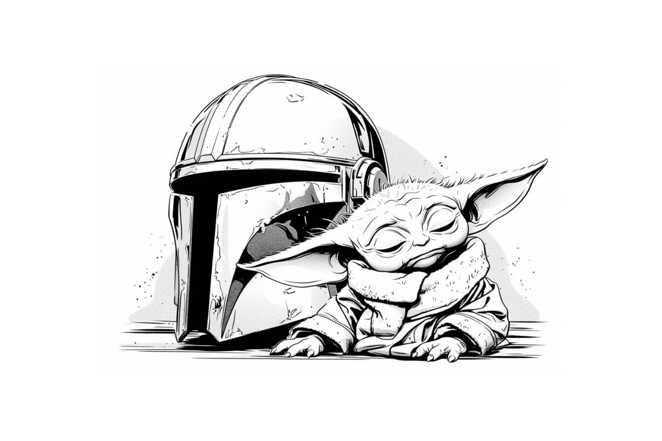 Desenho de Star Wars para imprimir