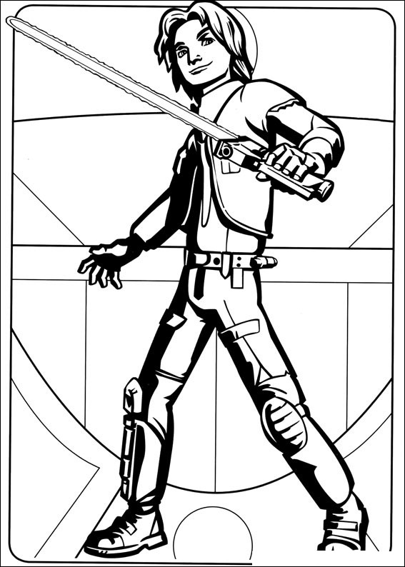 Desenho de Star Wars para imprimir