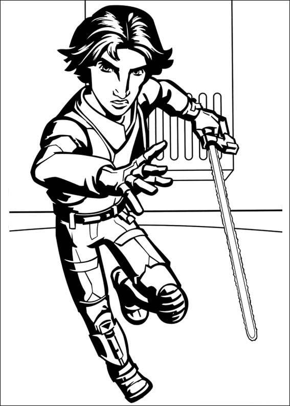 Desenho de Star Wars para imprimir