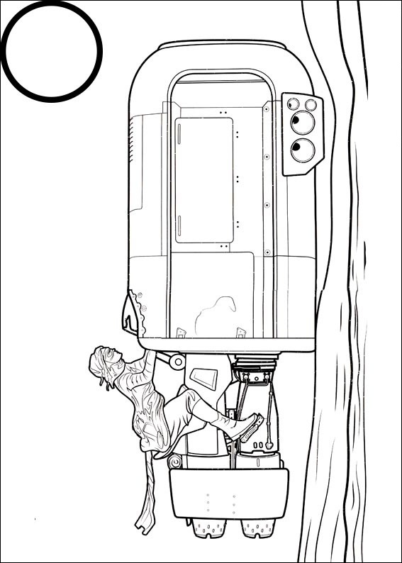 Desenho de Star Wars para imprimir