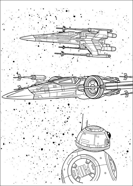 Desenho de Star Wars para imprimir