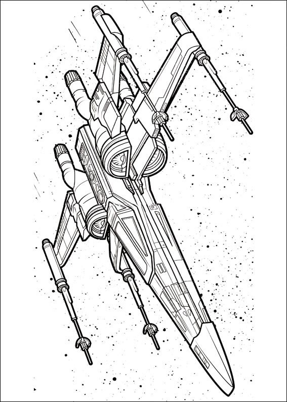 Desenho de Star Wars para imprimir