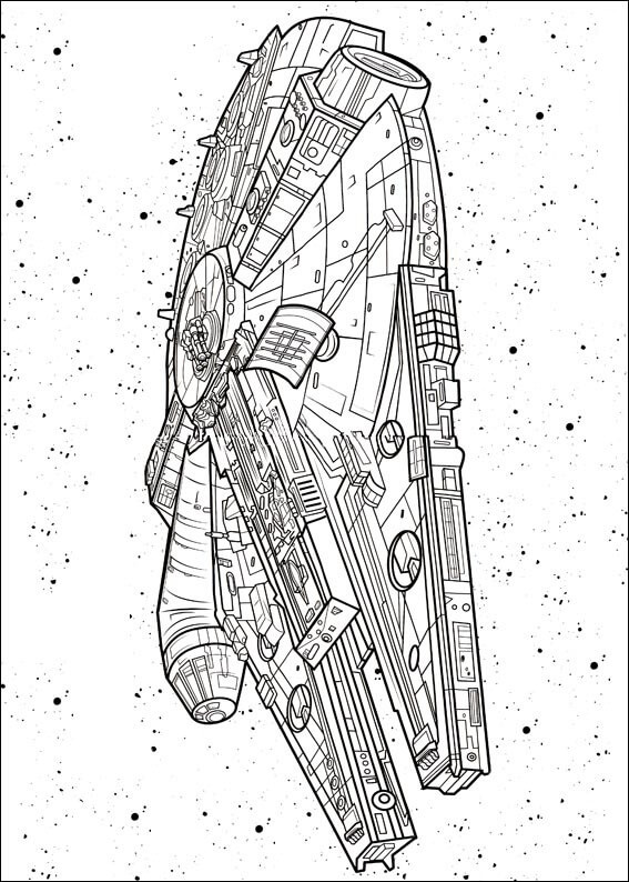 Desenho de Star Wars para imprimir