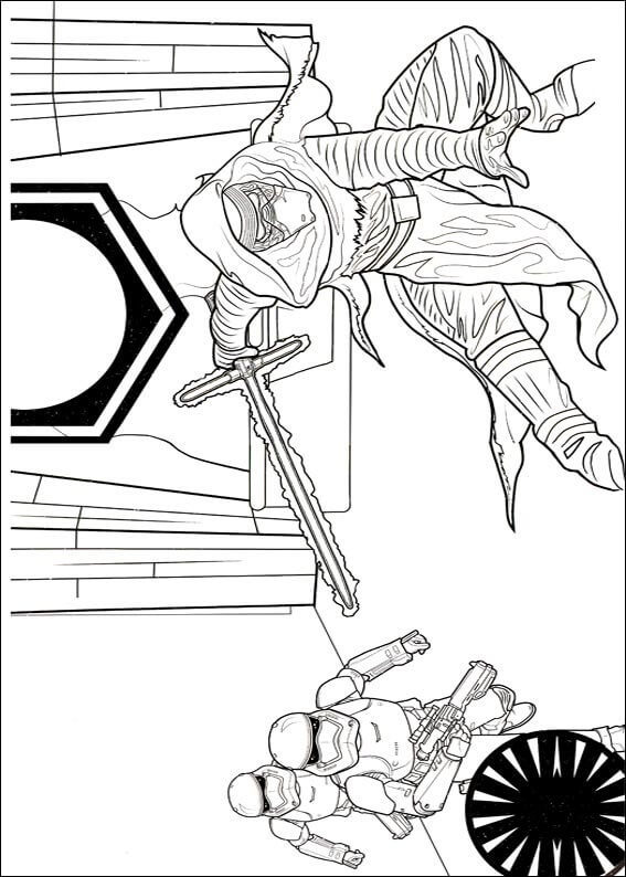Desenho de Star Wars para imprimir