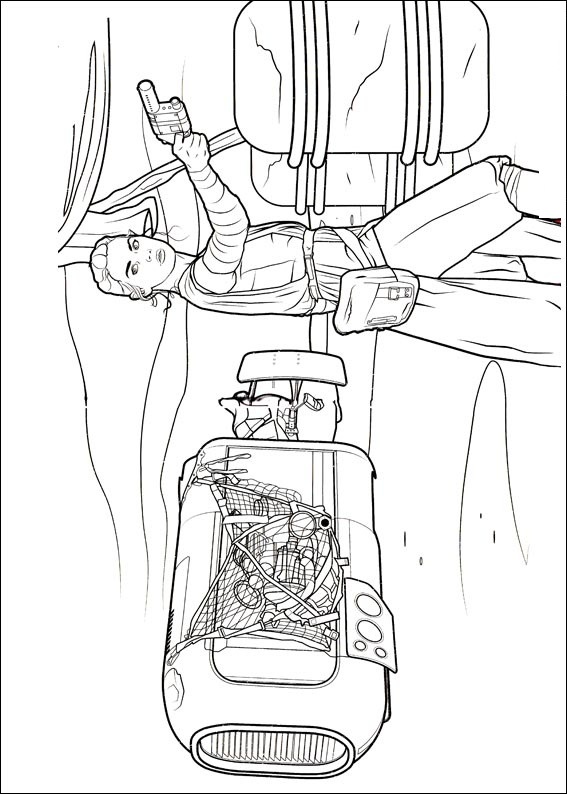 Desenho de Star Wars para imprimir