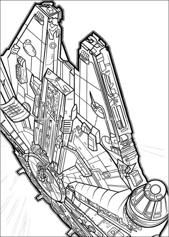 Desenho de Star Wars para imprimir