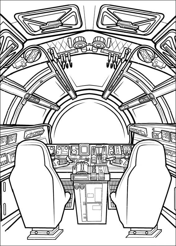 Desenho de Star Wars para imprimir