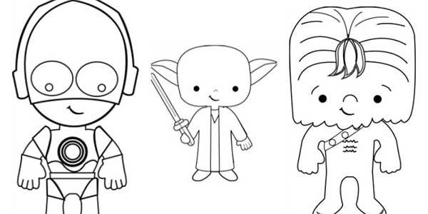 Desenho de Star Wars para imprimir