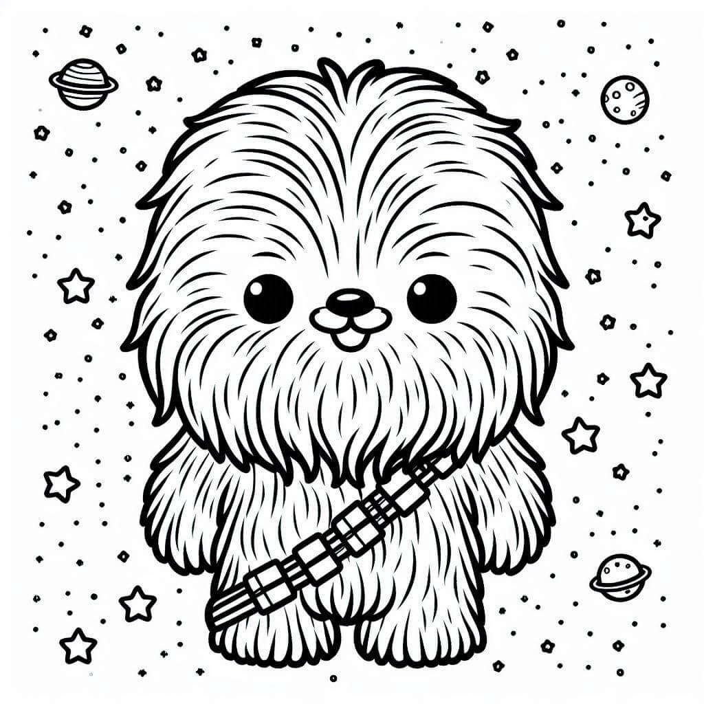 Desenho de Star Wars para imprimir