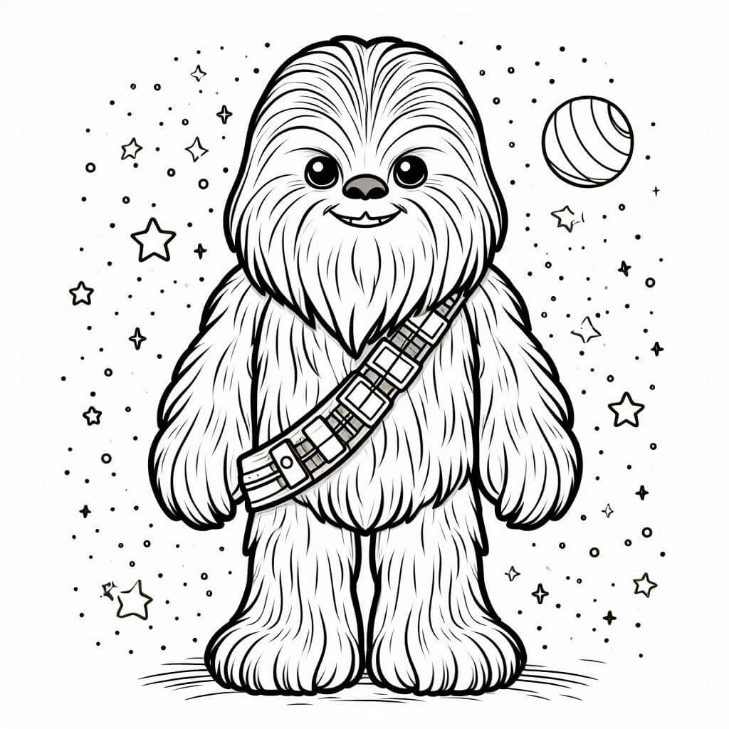 Desenho de Star Wars para imprimir