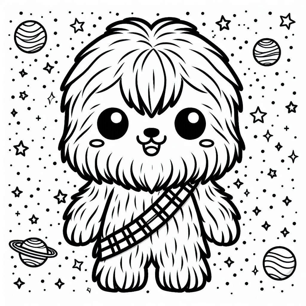 Desenho de Star Wars para imprimir