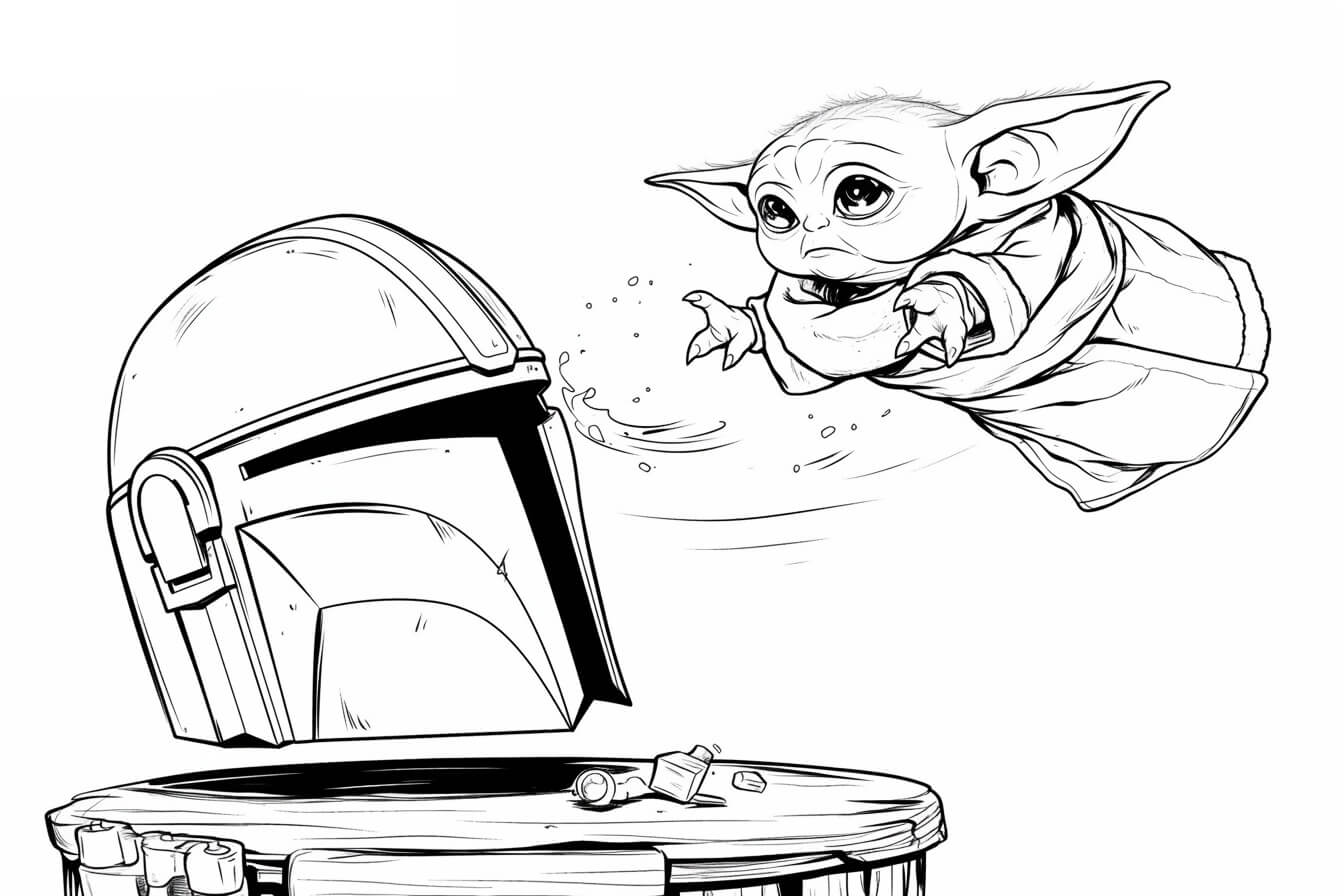 Desenho de Star Wars para imprimir