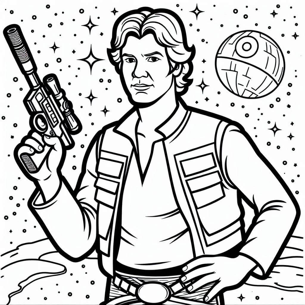Desenho de Star Wars para imprimir