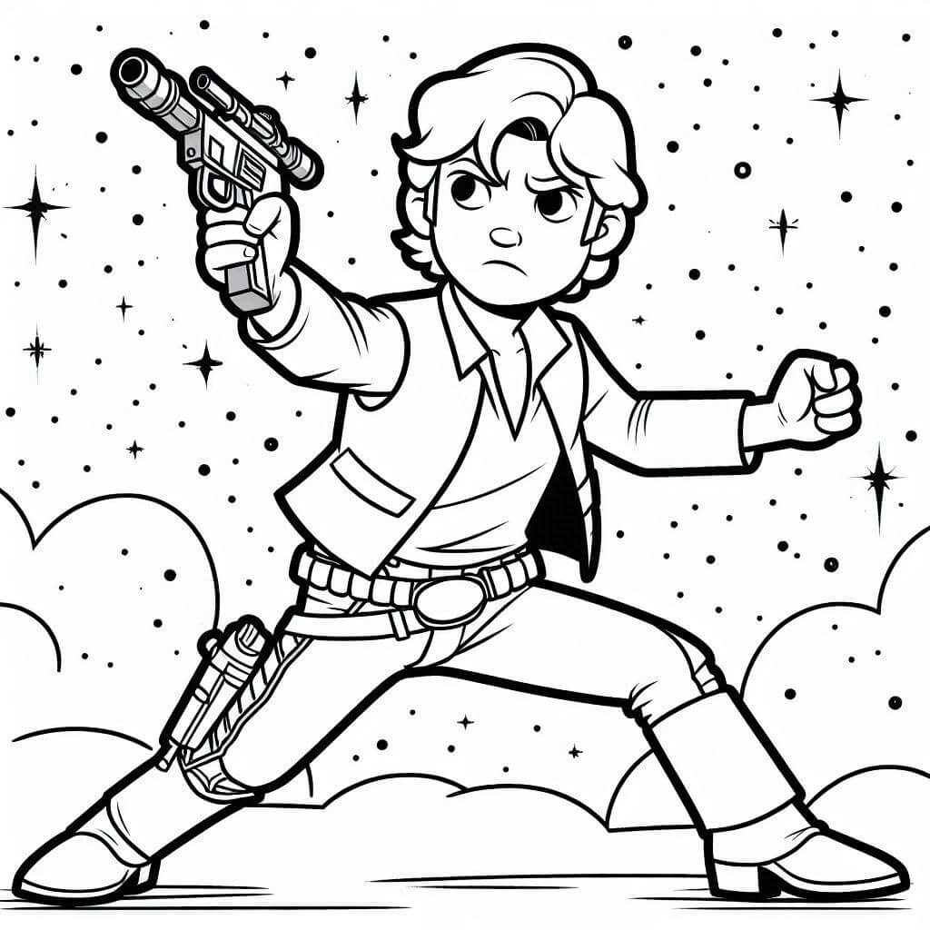 Desenho de Star Wars para imprimir