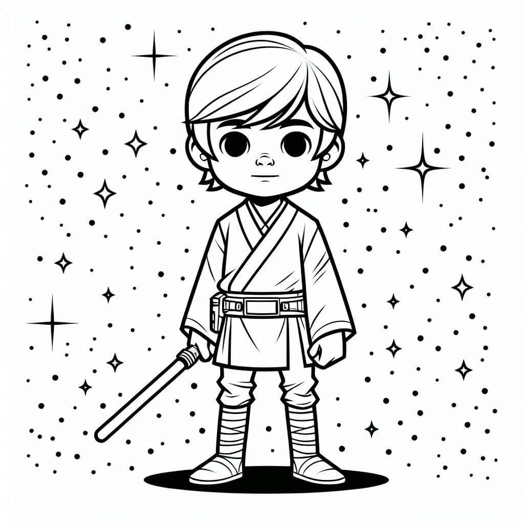 Desenho de Star Wars para imprimir