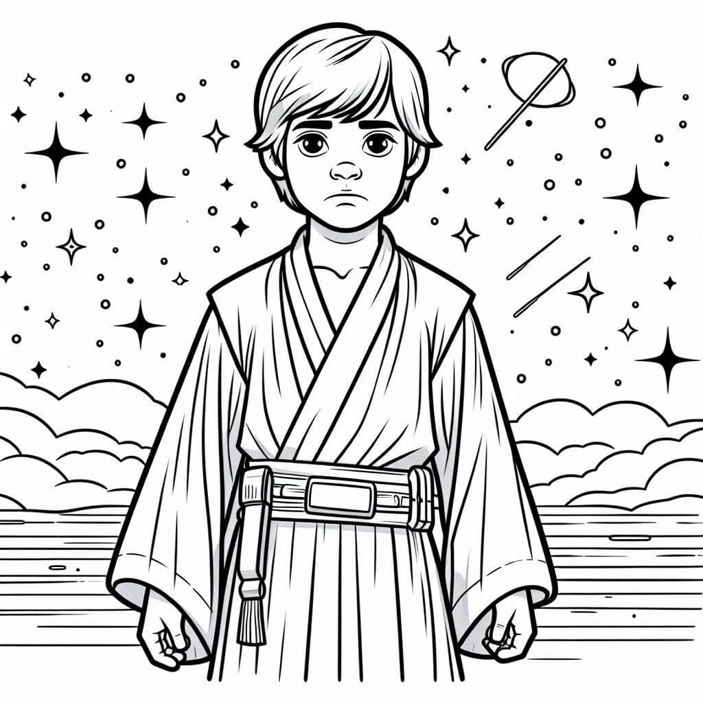 Desenho de Star Wars para imprimir