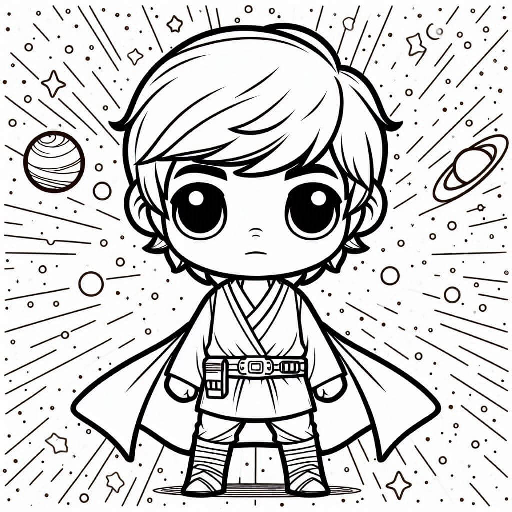 Desenho de Star Wars para imprimir